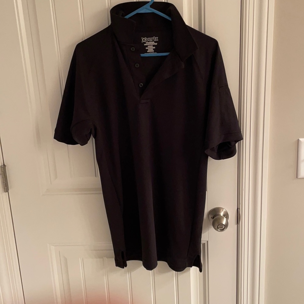 Vertx polo black size large